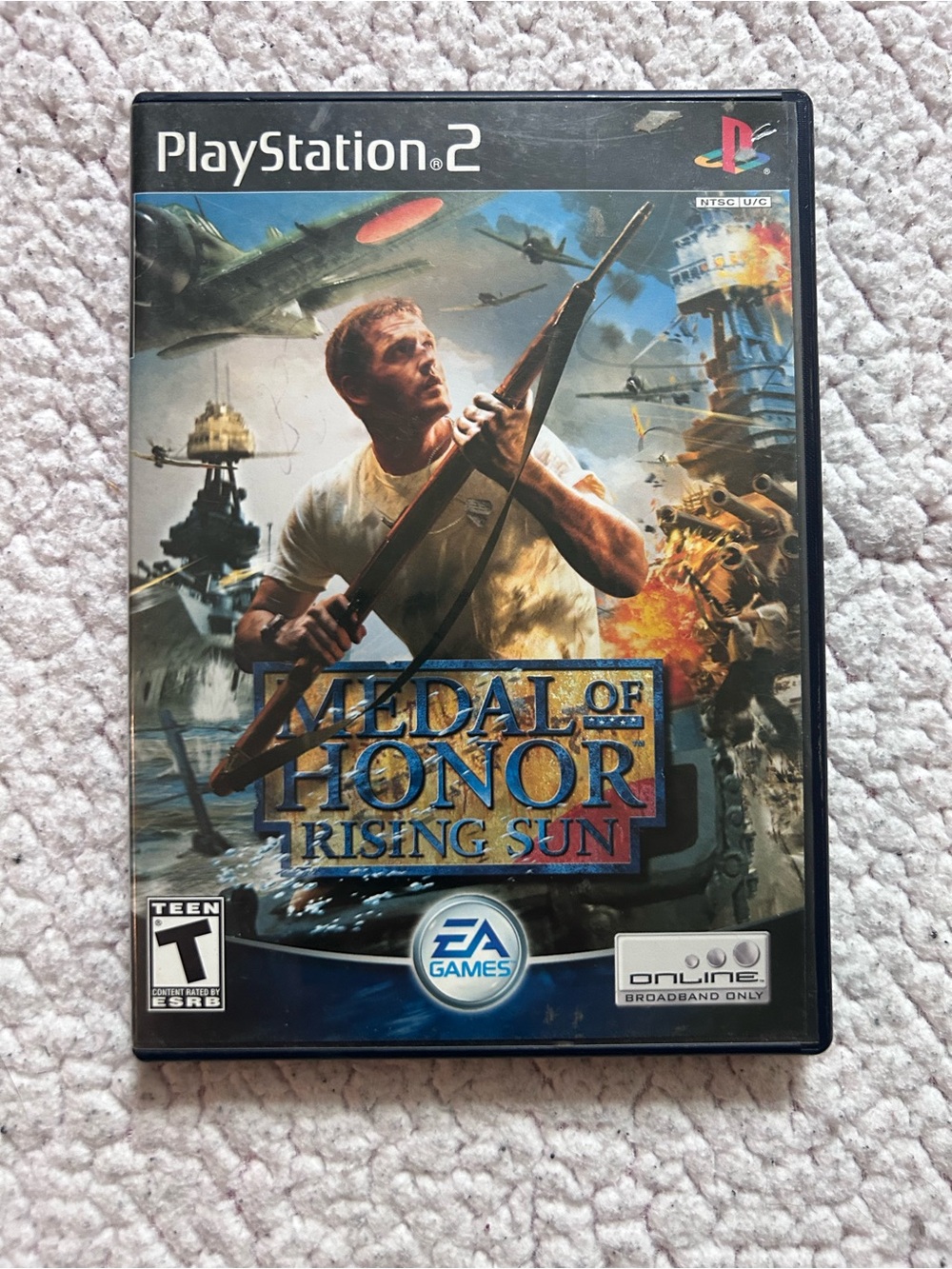PlayStation 2 PS2 Metal of Honor Rising Sun Video Game